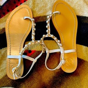 Size 8 Tory burch sandals